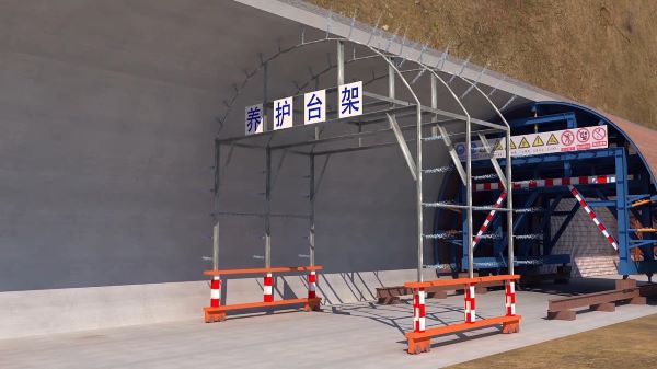 萍乡隧道施工动画制作公司 - 隧道施工工艺和施工方法 - 隧道施工汇报动画视频 - bim 工程施工动画